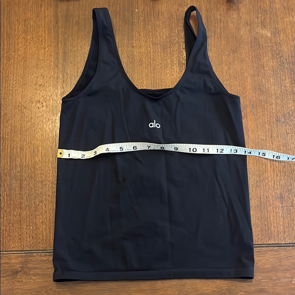 ALO Yoga Black Tank Top